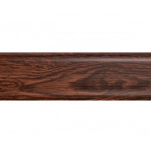 Плинтус ПВХ SAN DECOR 122 Дуб темный (56мм)