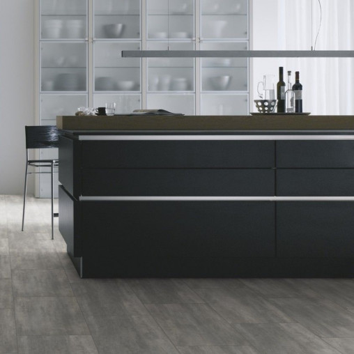 Вінілова плитка пвх WINEO 400 Stone Courage Stone Grey клейовий | DB00137