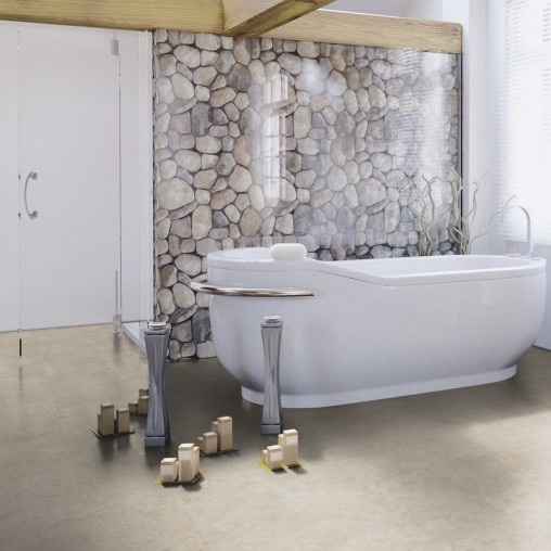 Вінілова плитка пвх WINEO 400 Stone Patience Concrete Pure клейова | DB00139