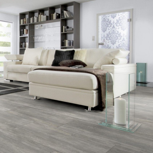 Вінілова плитка ПВХ WINEO 400 Stone Courage Stone Grey замок | MLD00137