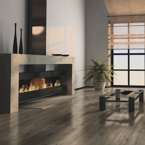 Вінілова плитка пвх WINEO 400 Wood Embrace Oak Grey клейовий | DB00110