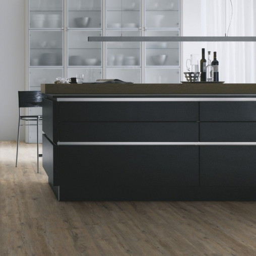 Вінілова плитка ПВХ WINEO 400 Wood Embrace Oak Grey замок | DLC00110