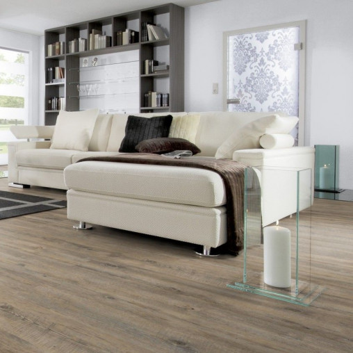 Вінілова плитка ПВХ WINEO 400 Wood Embrace Oak Grey замок | MLD00110