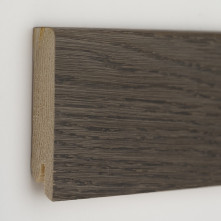 Плінтус Kluchuk Модерн KLM80-15 Дуб Базальт (80мм)