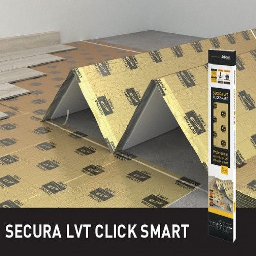 Підкладка secura lvt click smart (1,5мм) Підкладка secura lvt click smart (1,5мм)
