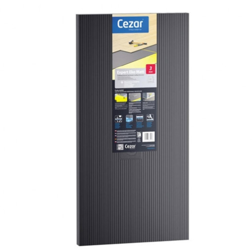 Підкладка Cezar XPS Expert EKO MATT (3мм) сіра | W-PX-EX30-A118/047-SZ