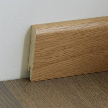 Дерев'яний плінтус Pedross Oak Varnished (70мм)