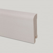 Дерев'яний плінтус Pedross ясен білий прямий (70мм) Дерев'яний плінтус Pedross ясен білий прямий (70мм)