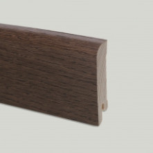 Дерев'яний плінтус Pedross дуб асам прямий (70мм)