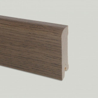 Деревянный плинтус Pedross дуб оберон/рок солт прямой (70мм)