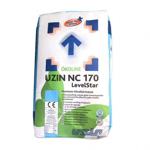 Нівелір-маса UZIN NC 170 LevelStar (25кг) 01062 Нівелір-маса UZIN NC 170 LevelStar (25кг) 01062