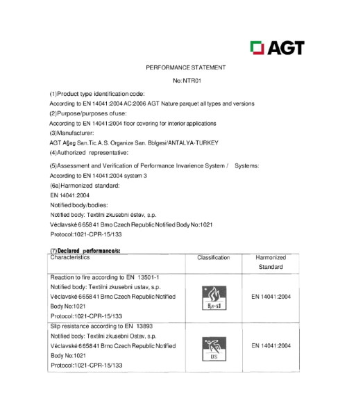 Сертификат AGT