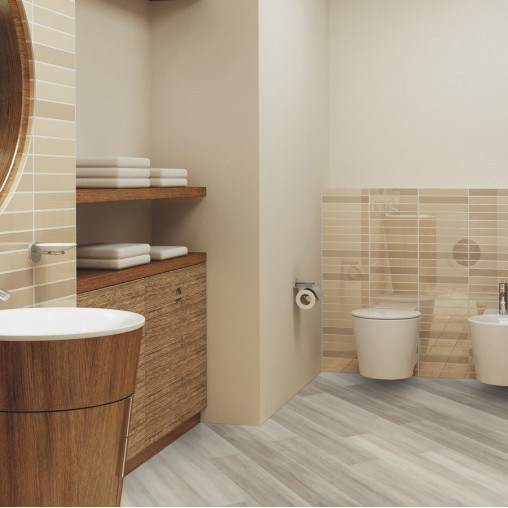 Вінілова плитка ПВХ WINEO 400 Wood Eternity Oak Grey замок | MLD00121