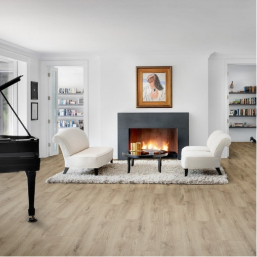 Вінілова плитка ПВХ Kronostep Classic 4V Дуб Санрайз | R111
