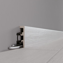 Плінтус Arbiton Integra Ясен Сніжний | 03