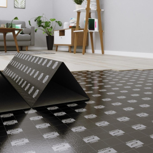 Підкладка Arbiton Secura Vinil LVT Click Black (1мм) Підкладка Arbiton Secura Vinil LVT Click Black (1мм)
