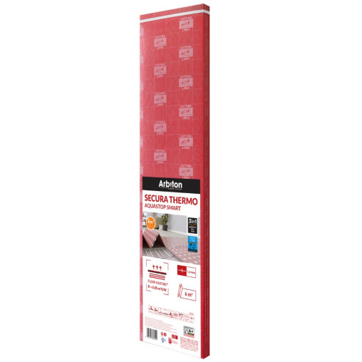 Підкладка Arbiton Secura Thermo Aquastop Smart (1,6мм) Підкладка Arbiton Secura Thermo Aquastop Smart (1,6мм)