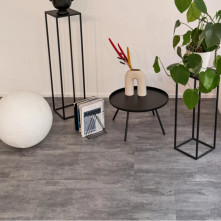 Вінілова плитка ПВХ Vinilam Цемент Сірий | 71616 (61616)