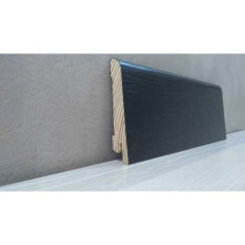 Плінтус Kluchuk Рустик KLR80-12 Дуб Чорний (80мм)