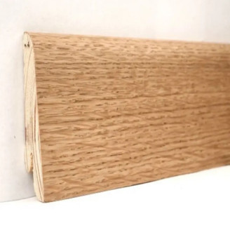 Плінтус Kluchuk Євро KLE60-lux Дуб Натуральний сорт LUX (60мм)