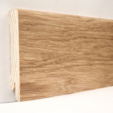 Плінтус Kluchuk Модерн light Дуб під МАСЛОМ (80мм) | KLM-light-80-oil