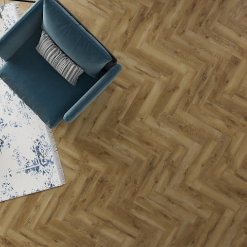 Ламінат Classen Ville 4V Herringbone Дуб Карріто | 63262