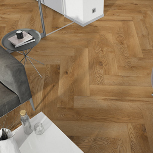 Ламінат Classen Ville 4V Herringbone Дуб Карріто | 63262