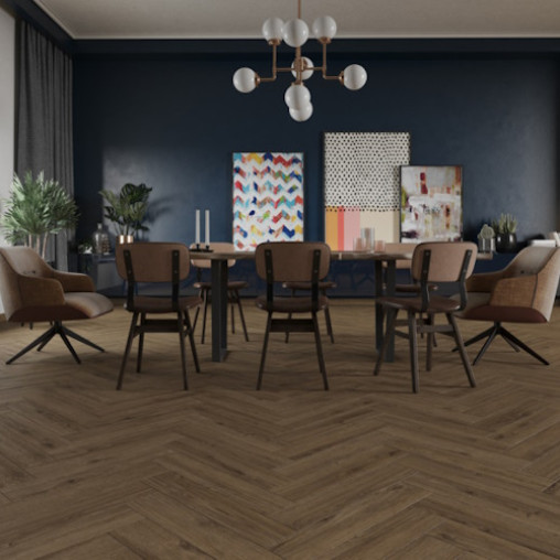 Ламінат Classen Ville 4V Herringbone Дуб Асуара | 63274
