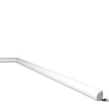 Плінтус NMC дюрополімерний FL6 WallStyl білий | 3004397