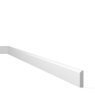 Плинтус NMC дюрополимерный FT2 WallStyl белый | 3012615