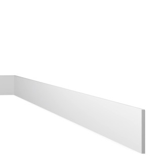 Плинтус NMC дюрополимерный FL9 WallStyl белый | 3003762