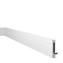 Плінтус NMC дюрополімерний FD11 WallStyl білий | 3010225