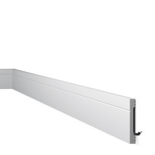 Плінтус NMC дюрополімерний FD11 WallStyl білий | 3000438