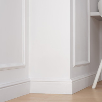 Плінтус NMC дюрополімерний FL2 WallStyl білий | 3013706