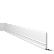 Плінтус NMC дюрополімерний FD21 WallStyl білий | 3000440