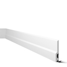 Плинтус NMC дюрополимерный FD22 WallStyl белый | 3000441