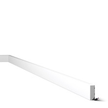 Плинтус NMC дюрополимерный FT1F WallStyl RAL9016 | 3013091