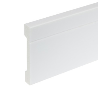 Плінтус дюрополімерний Cezar Elegance LPC-20 білий матовий | W-LS-LPC-20-101-200 Плінтус дюрополімерний Cezar Elegance LPC-20 білий матовий | W-LS-LPC-20-101-200