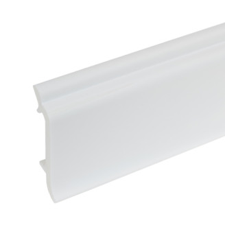 Плінтус дюрополімерний Cezar Elegance LPC-16 білий матовий | W-LS-LPC-16-101-244 Плінтус дюрополімерний Cezar Elegance LPC-16 білий матовий | W-LS-LPC-16-101-244