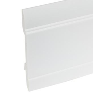 Плінтус дюрополімерний Cezar Elegance LPC-25 білий матовий | W-LS-LPC-25-101-200 Плінтус дюрополімерний Cezar Elegance LPC-25 білий матовий | W-LS-LPC-25-101-200