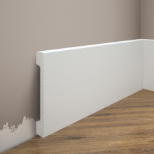 Плінтус дюрополімерний Cezar Elegance LPC-29 білий матовий | W-LS-LPC-29-101-200 Плінтус дюрополімерний Cezar Elegance LPC-29 білий матовий | W-LS-LPC-29-101-200