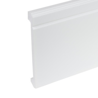Плінтус дюрополімерний Cezar Elegance LPC-30 білий матовий | W-LS-LPC-30-101-200 Плінтус дюрополімерний Cezar Elegance LPC-30 білий матовий | W-LS-LPC-30-101-200