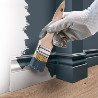 Плінтус дюрополімерний Cezar Elegance LPC-32 білий матовий | W-LS-LPC-32-101-200 Плінтус дюрополімерний Cezar Elegance LPC-32 білий матовий | W-LS-LPC-32-101-200