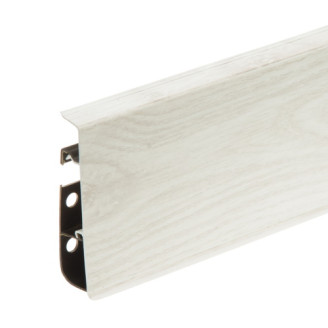 Плінтус ПВХ Cezar Hi Line Prestige Дуб Аспен Матовий | W-PC-HLP-M163-250