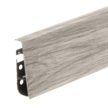 Плінтус ПВХ Cezar Hi Line Prestige Дуб Хокайдо Матовий | W-PC-HLP-M232-250