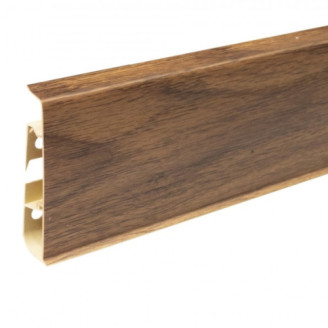 Плінтус ПВХ Cezar Hi Line Prestige Дуб Ріверіне Матовий | W-PC-HLP-M297-250