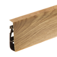 Плінтус ПВХ Cezar Hi Line Prestige Дуб Алабама Матовий | W-PC-HLP-M141-250