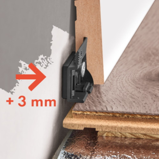 Плінтус Cezar MDF 678622 білий | W-MD-LP06011S03-9003OT