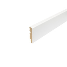Плінтус Cezar MDF 810350 білий | W-MD-LP080145S03-9003OT