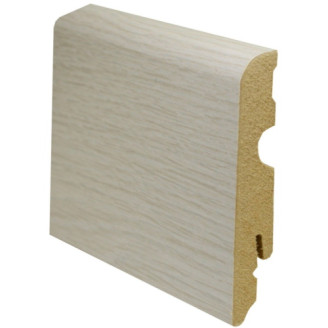 Плинтус FN Neuhofer Holz MDF FU077L FOEI325 Дуб выбеленный | 548455